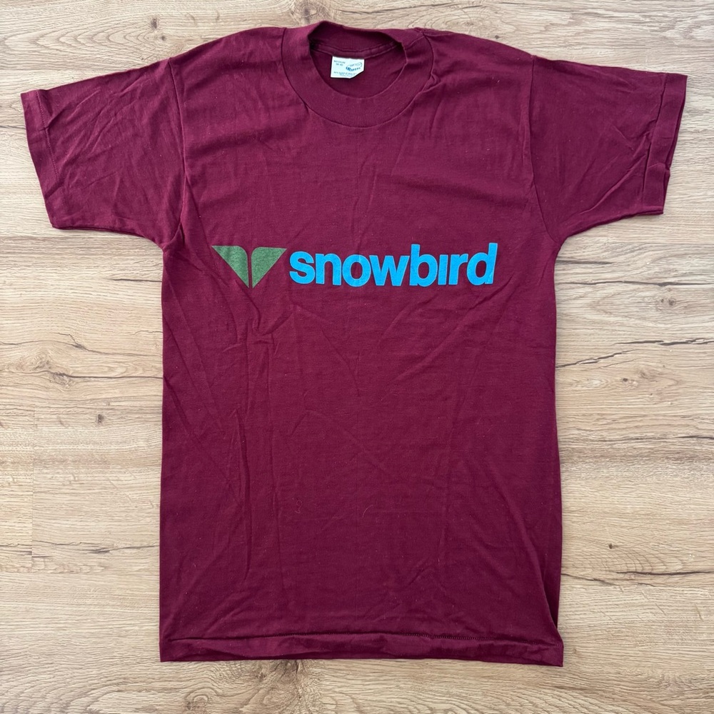 Vintage 90’s Snowbird Ski Tee Size Medium